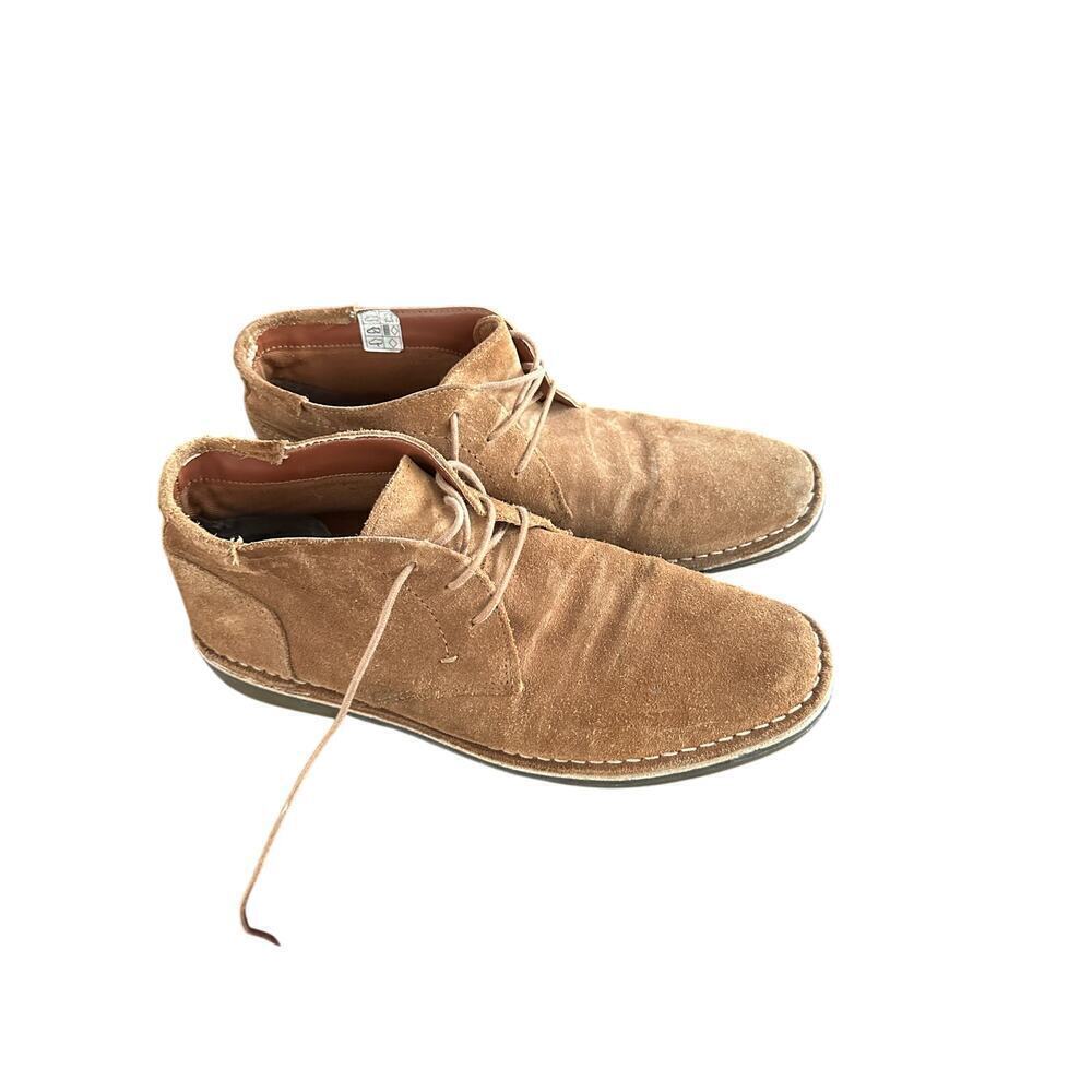 Romeo Pacini Hack Brown Leather Chukka Boots sz 9